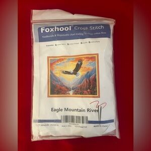 Foxhool Eagle Mountain Cross Stitch Kit